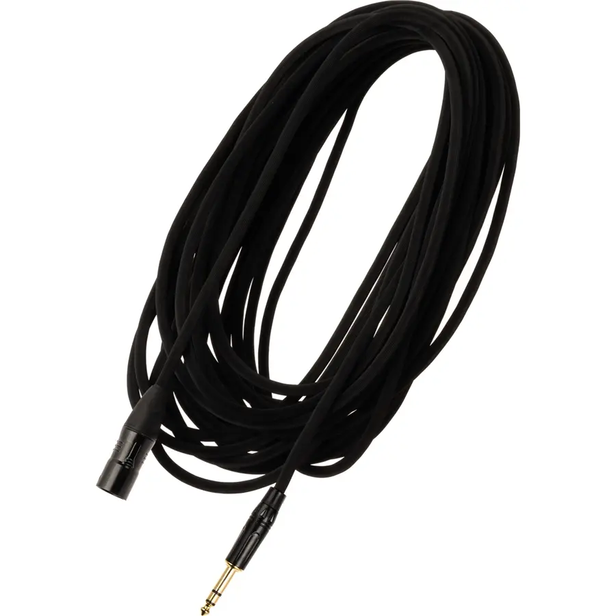 QUIK-LOK QUIKLOK JUST MJS-3 CAVO MICROFONICO BILANCIATO 3 METRI CONNETTORI XRL MASCHIO E JACK TRS STEREO