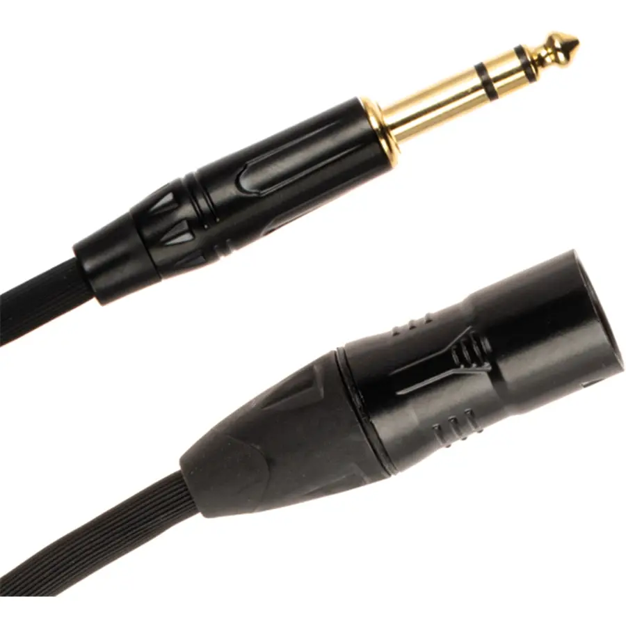 QUIK-LOK QUIKLOK JUST MJS-5 CAVO MICROFONICO BILANCIATO 5 METRI CONNETTORI XRL MASCHIO E JACK TRS STEREO