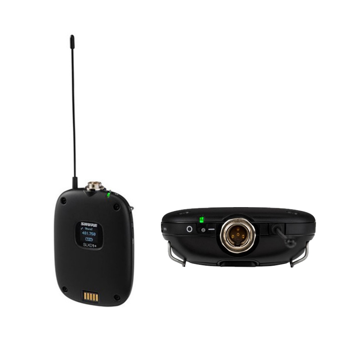 SHURE SLXD1+ G65 RADIOMICROFONO TRASMETTITORE DIGITALE BODYPACK 470-606 MHZ