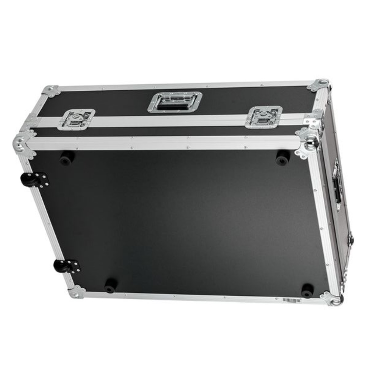 FLYHT PRO FLIGHT CASE PER BEHRINGER WING 4 MANIGLIE 4 CHIUSURE A FARFALLA BASE BASSA SU RUOTE