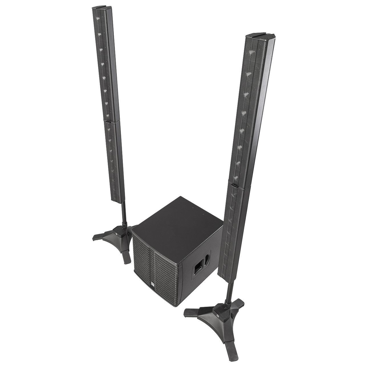 HK AUDIO Elements Gala - Sistema PA Stereo a Colonna 2000W con Subwoofer 15"