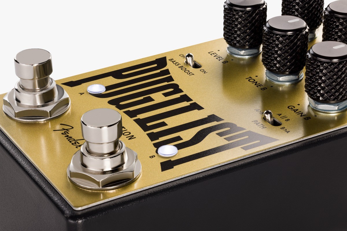 FENDER Pugilist V2 - Pedale Distorsore Doppio per Chitarra