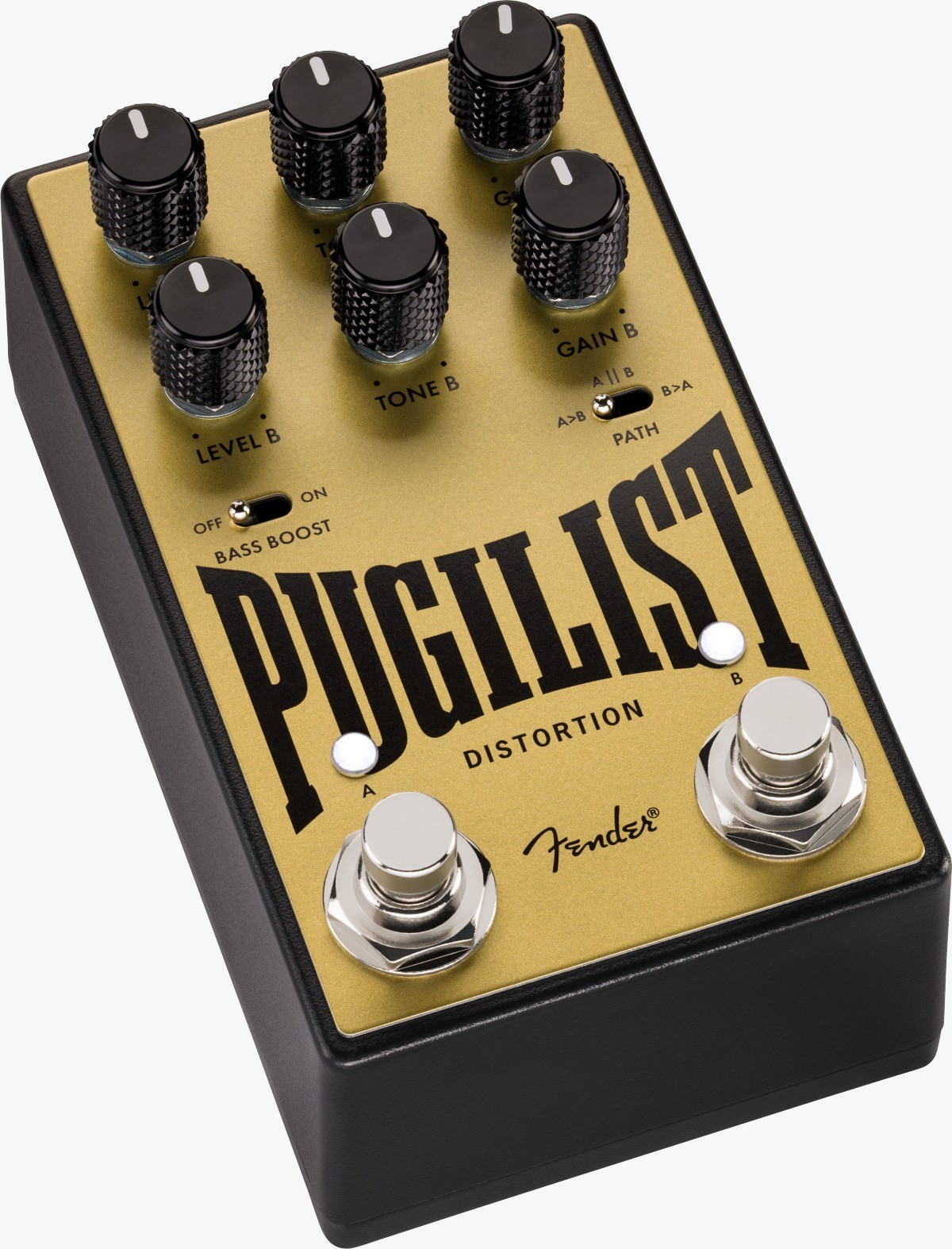 FENDER Pugilist V2 - Pedale Distorsore Doppio per Chitarra