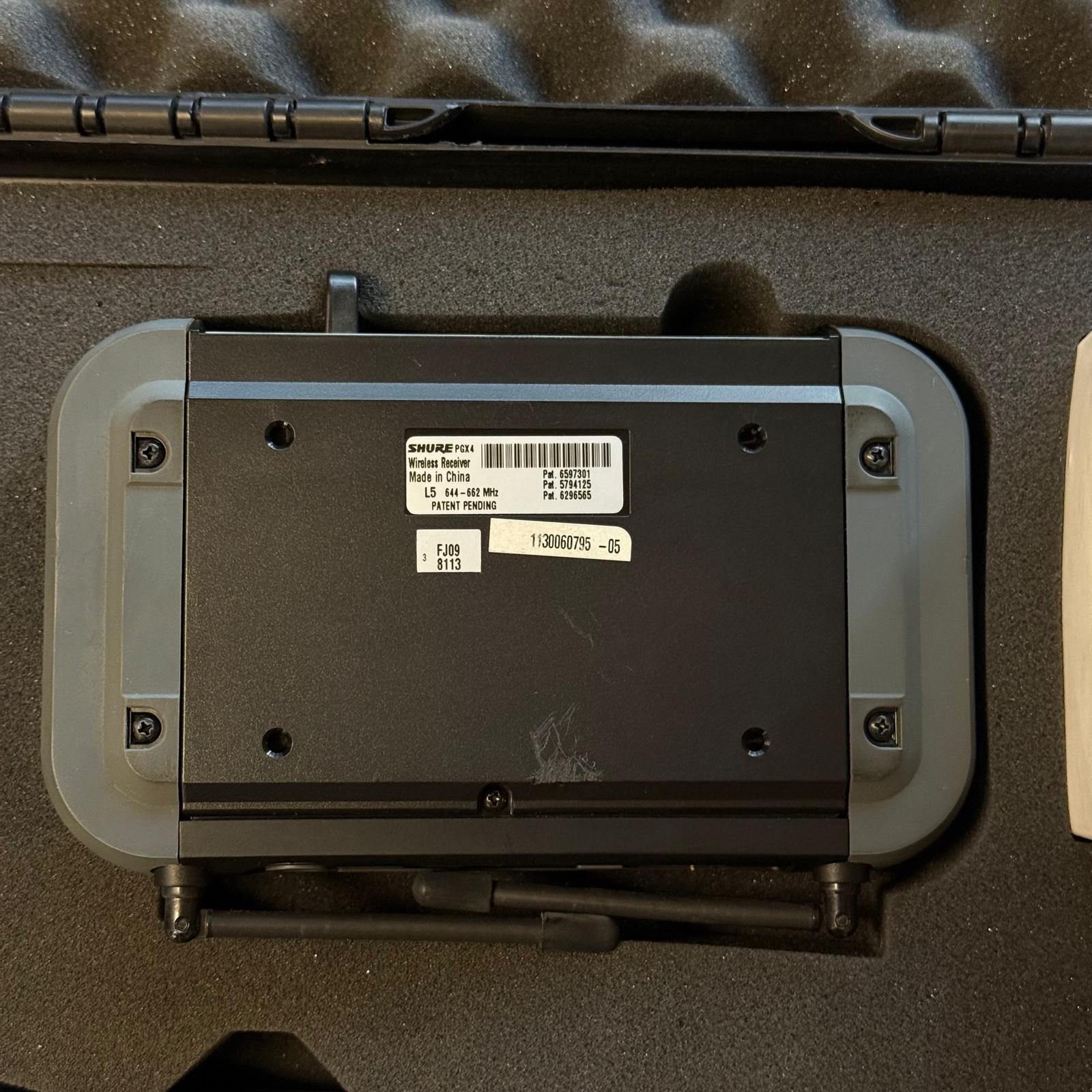 SHURE PGX24E / Beta58 (USATO) - Sistema Radiomicrofono Wireless con Trasmettitore PGX2/Beta58 e Ricevitore PGX4