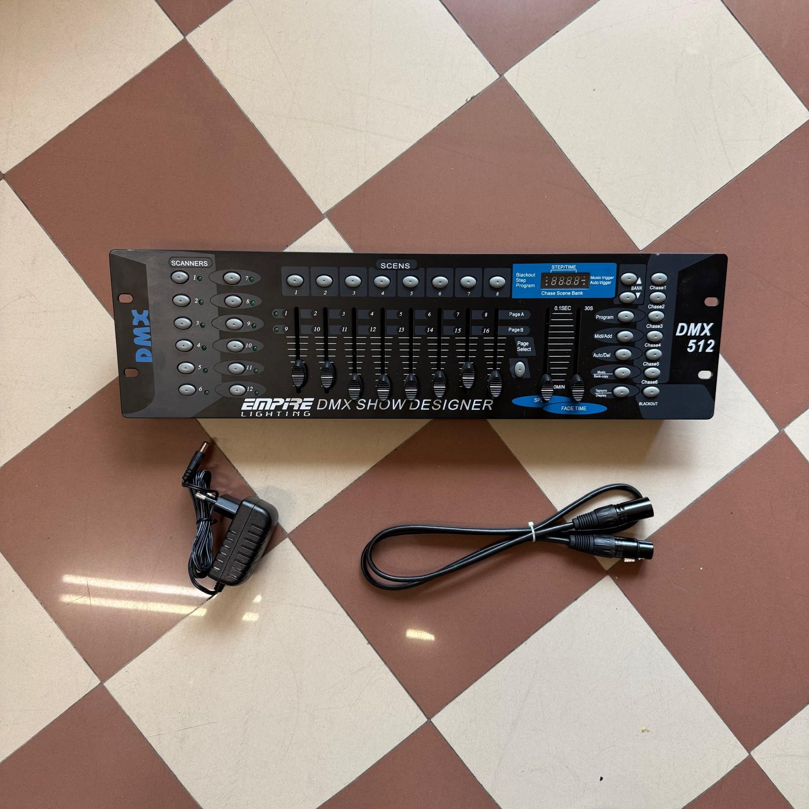 EMPIRE DMX 512 Show Designer - Centralina Console Regia Luci DMX (USATO)