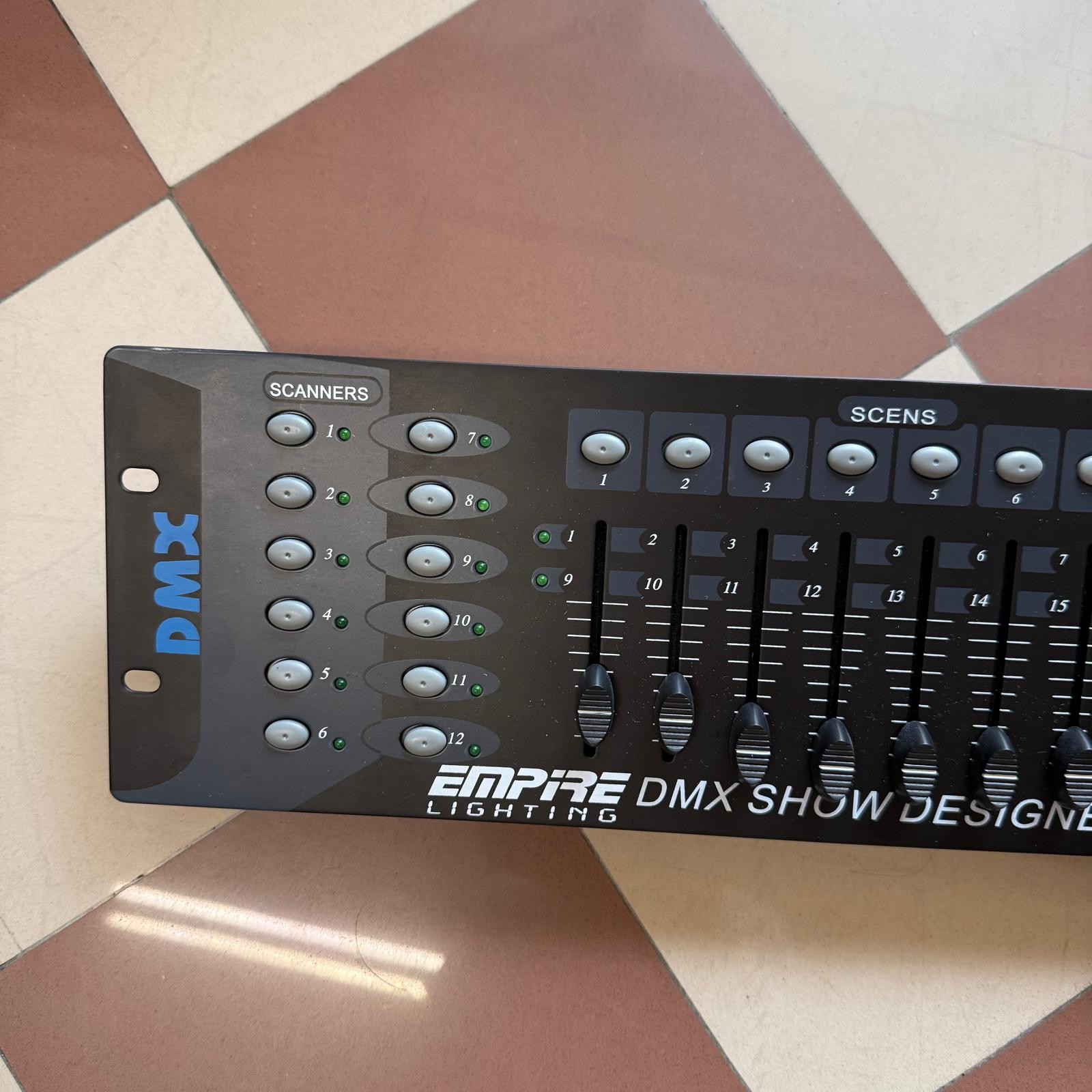 EMPIRE DMX 512 Show Designer - Centralina Console Regia Luci DMX (USATO)