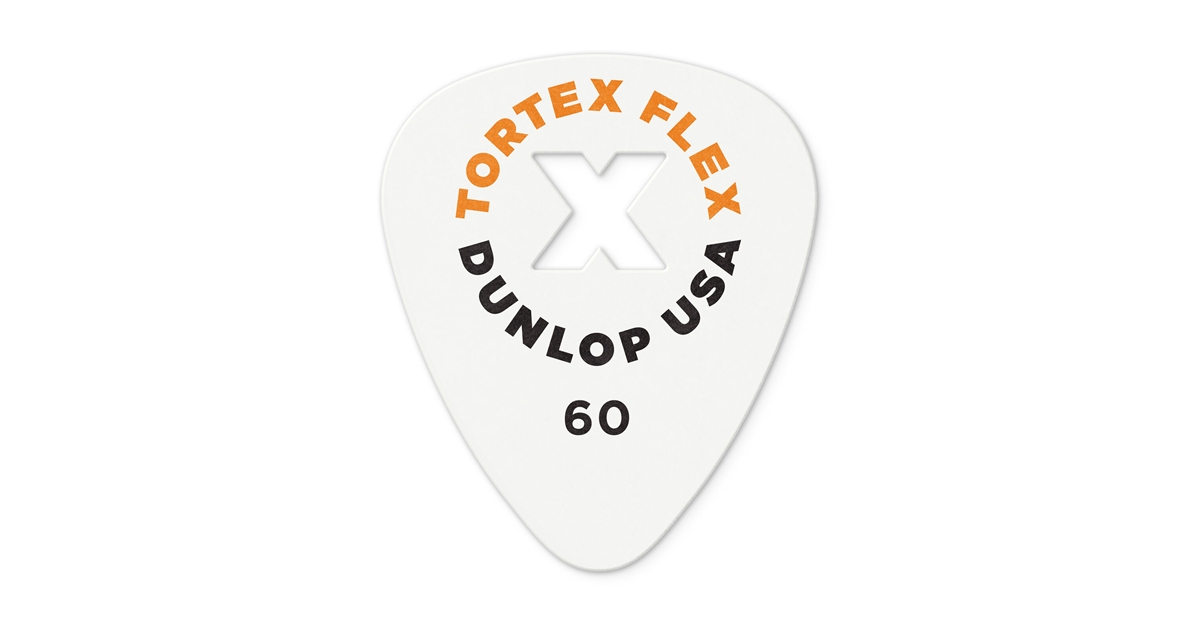 Dunlop 428XP060 Tortex Flex X 0.60 mm Players Pack/12
