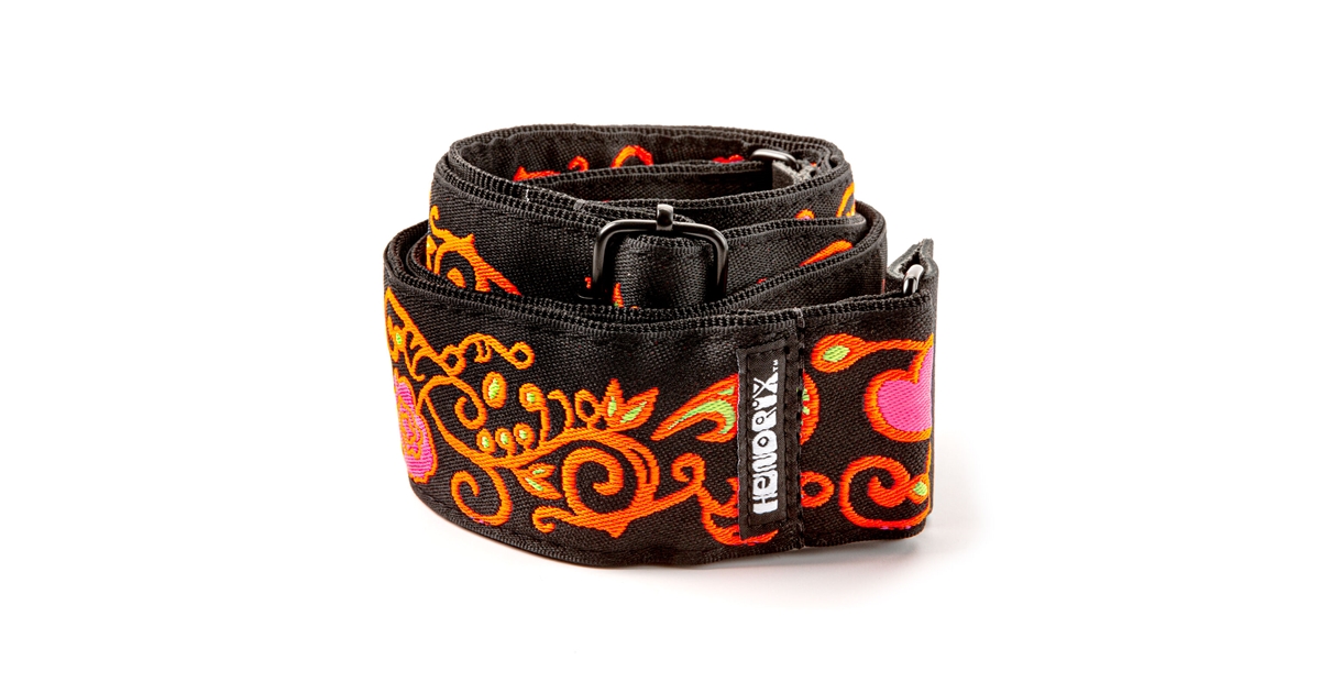 Dunlop JH23 Jimi Hendrix Blacklight Monterey Orange
