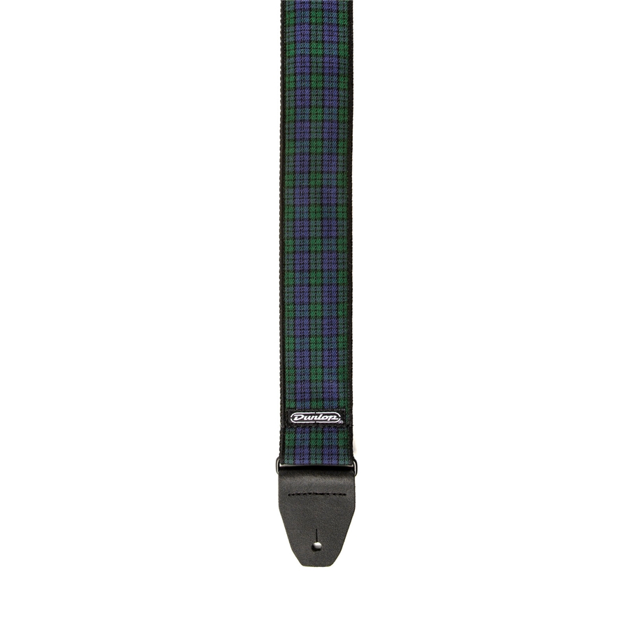 Dunlop D6731 Tracolla Jacquard Black Watch Plaid