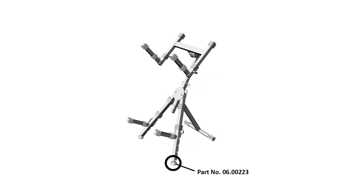 Quik Lok Piedino Regolabile BS/625