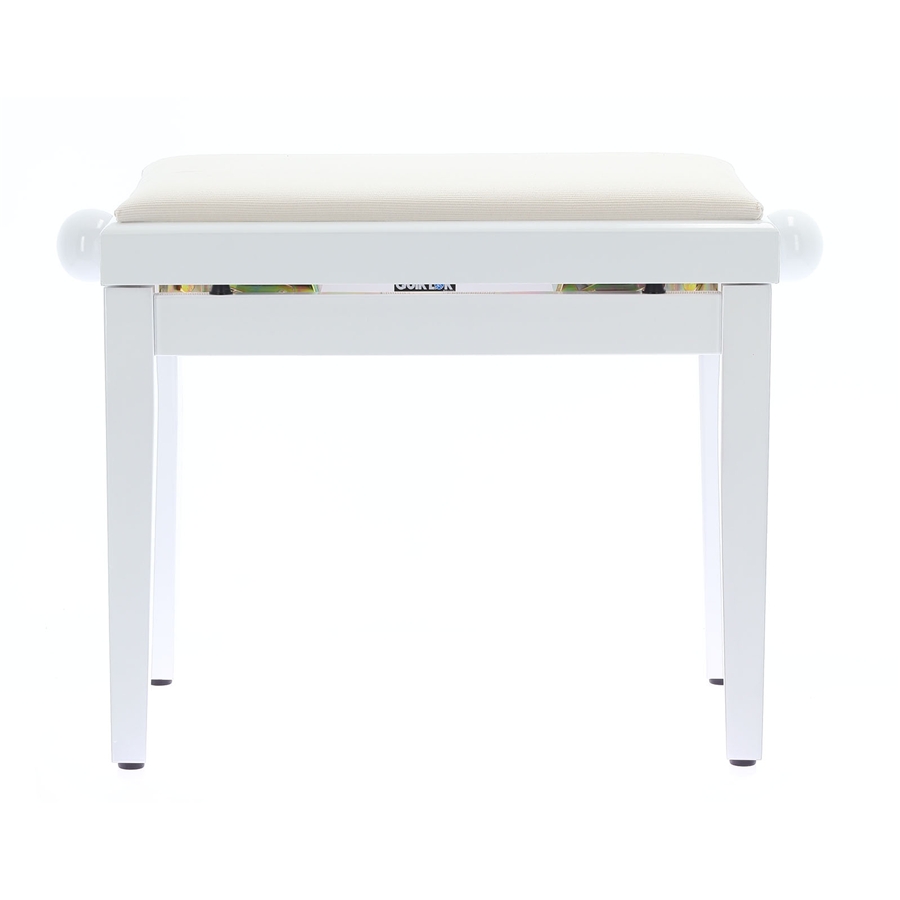 Quik Lok PB/010 WH L Panca Bianco Lucido per Pianoforte