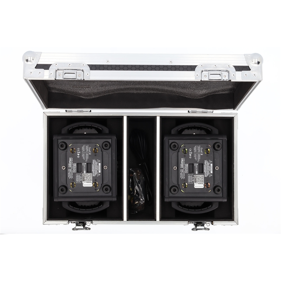 Algam Lighting MW19x15ZX-FC Flightcase per 2 Wash MW19x15ZX