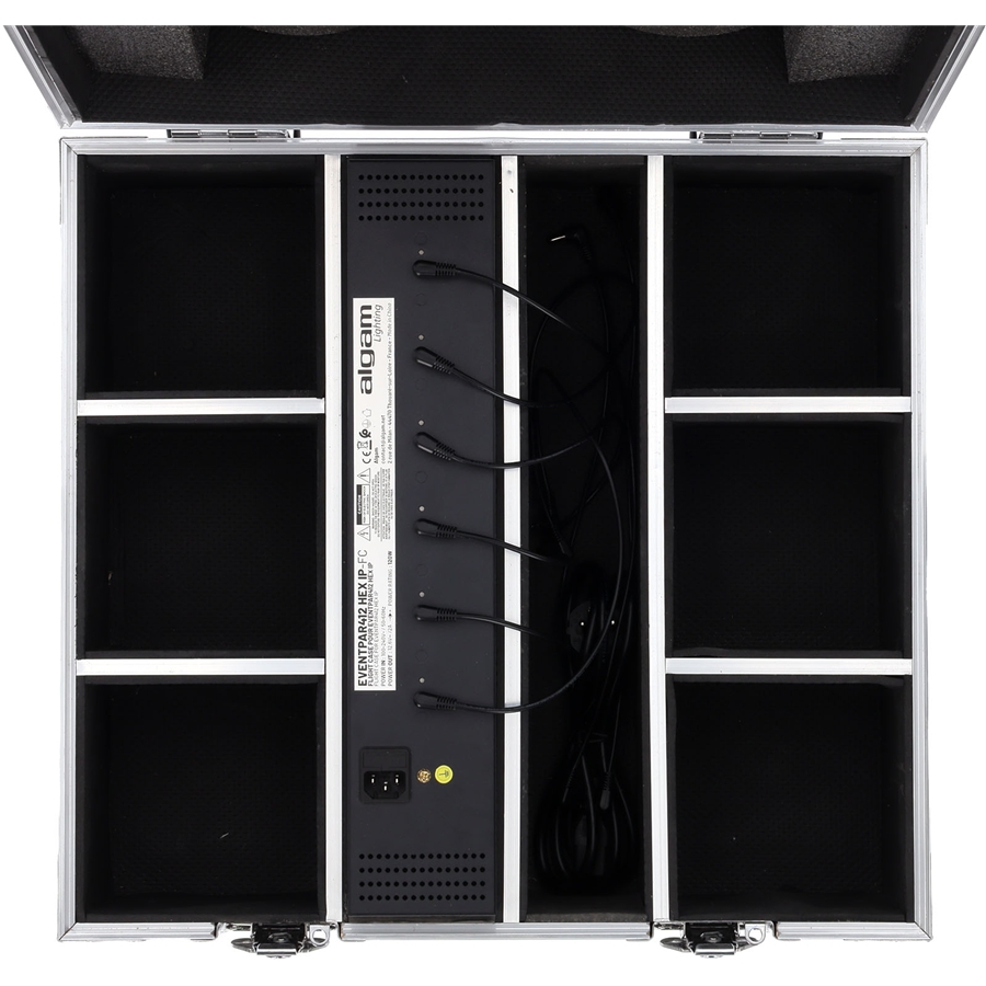 Algam Lighting EVENTPAR412-FC Flightcase per 6 EVENTPAR412-HEX-IP