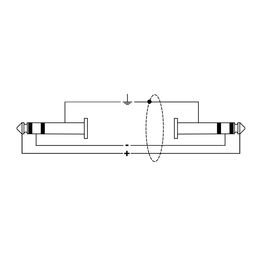 Quik Lok ITTOP/JS-3 Jack Stereo/Jack Stereo 3 mt