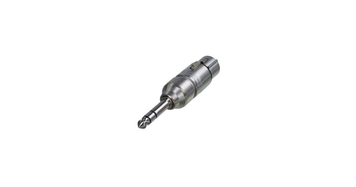 Quik Lok Neutrik NA3FP XLR Femmina/Jack TRS Stereo 6.3