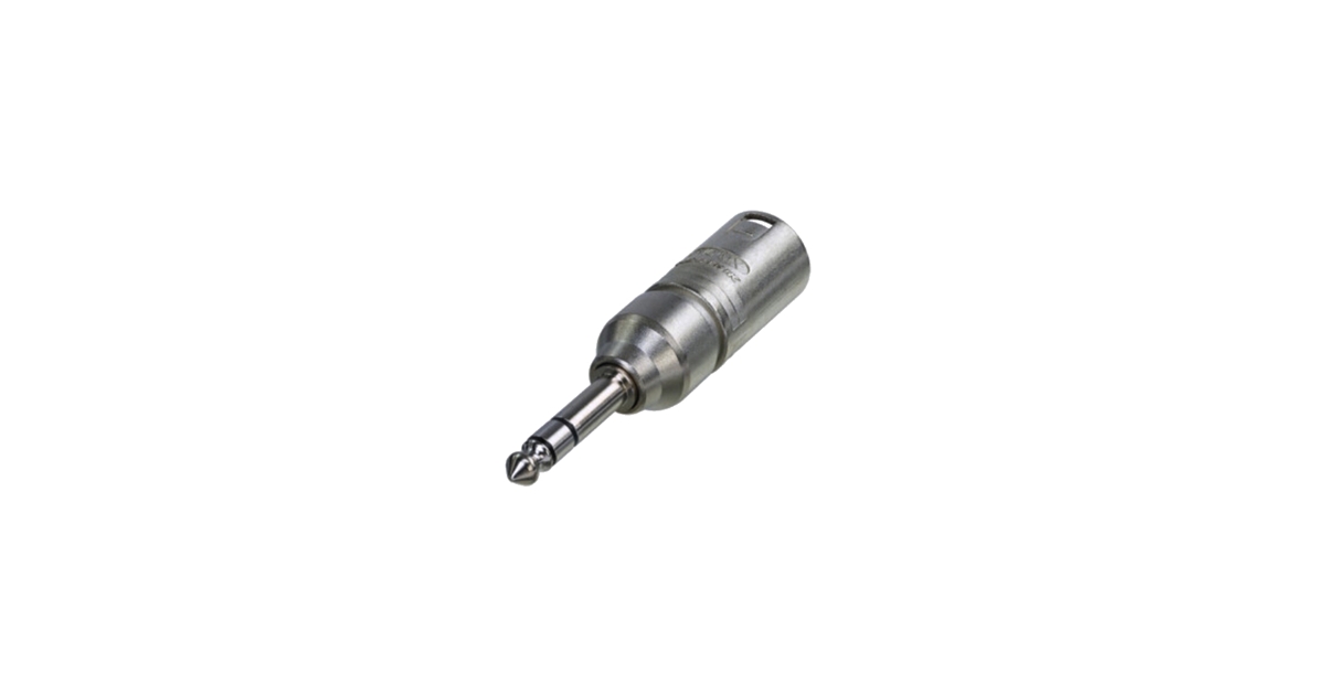Quik Lok Neutrik NA3MP XLR Maschio/Jack TRS Stereo 6.3