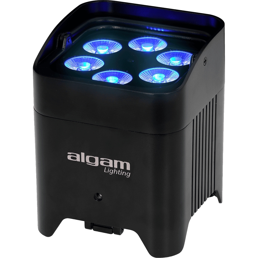 Algam Lighting EVENTPAR612-HEX-IP 6x12W RGBWA-UV IP65 a Batteria