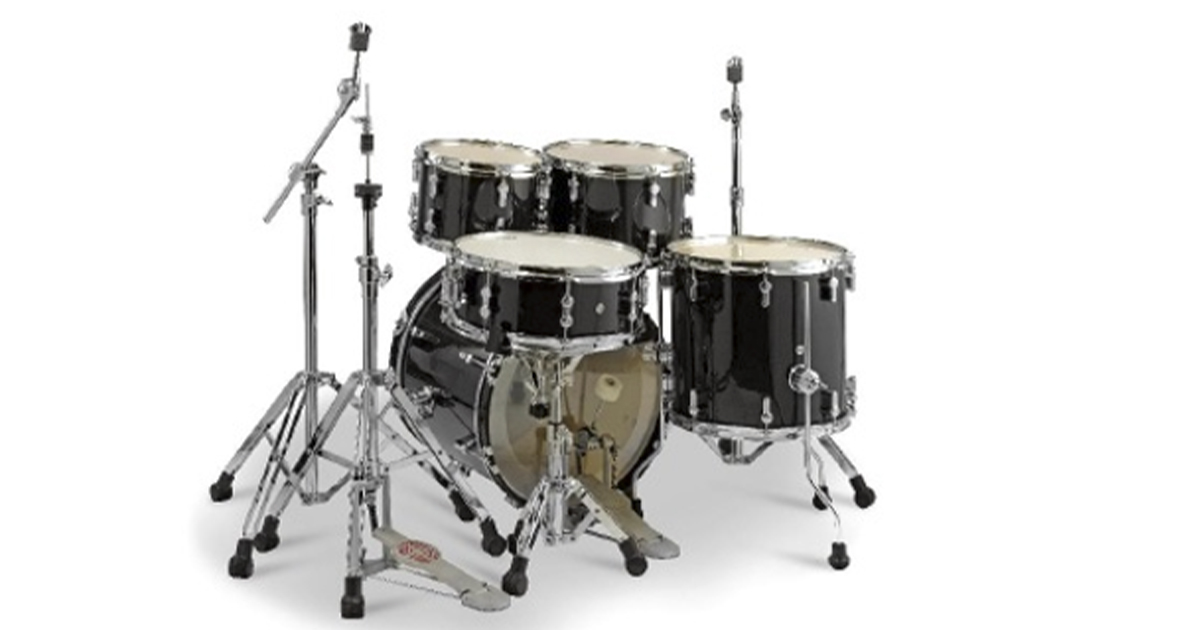 Sonor AQX Custom Set - Black Midnight Sparkle