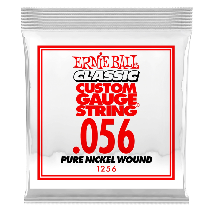 Ernie Ball 1256 Pure Nickel Wound .056