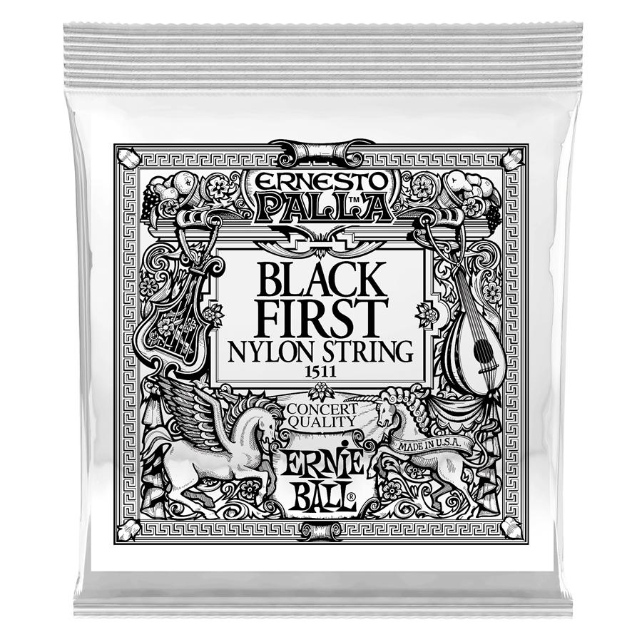 Ernie Ball 1511 Ernesto Palla Black 1 .028