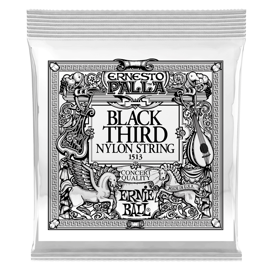 Ernie Ball 1513 Ernesto Palla Black 3 .040