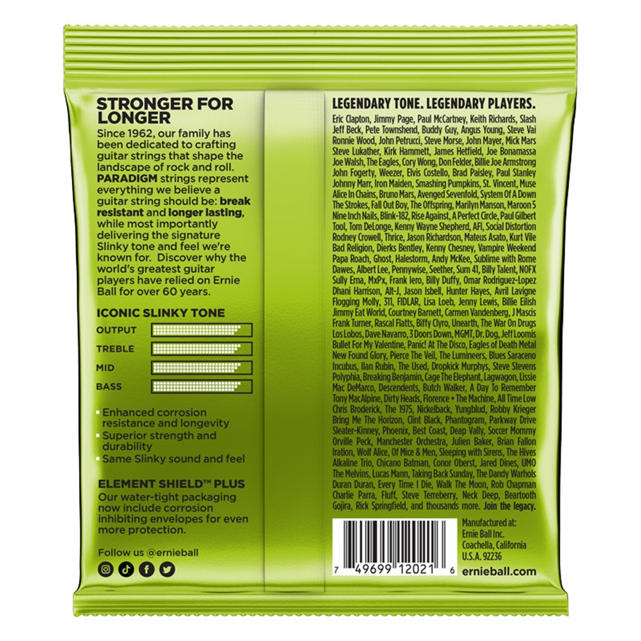 Ernie Ball 2021 Paradigm Regular Slinky 10-46