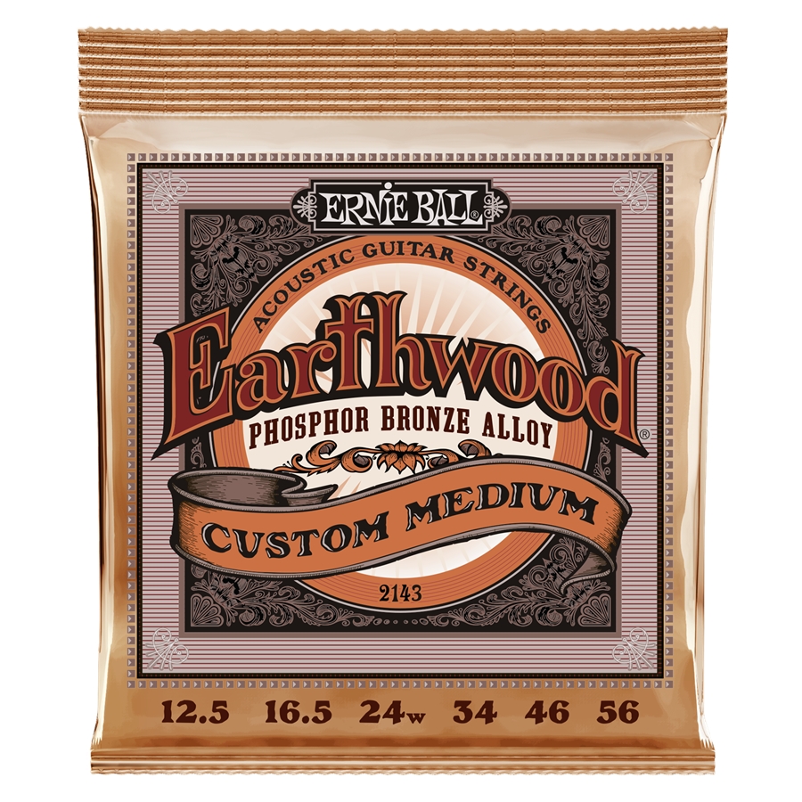 Ernie Ball 2143 Earthwood Custom Medium Phosphore Bronze