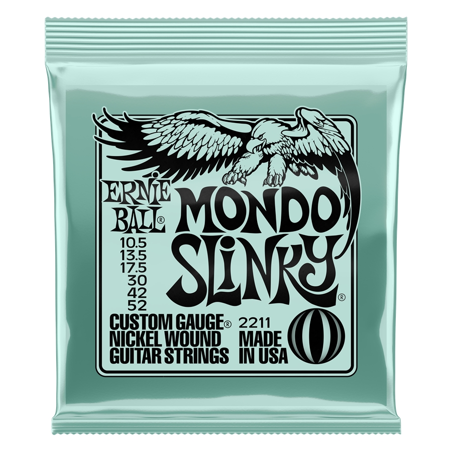 Ernie Ball 2211 Nickel Wound Mondo Slinky 10,5-52