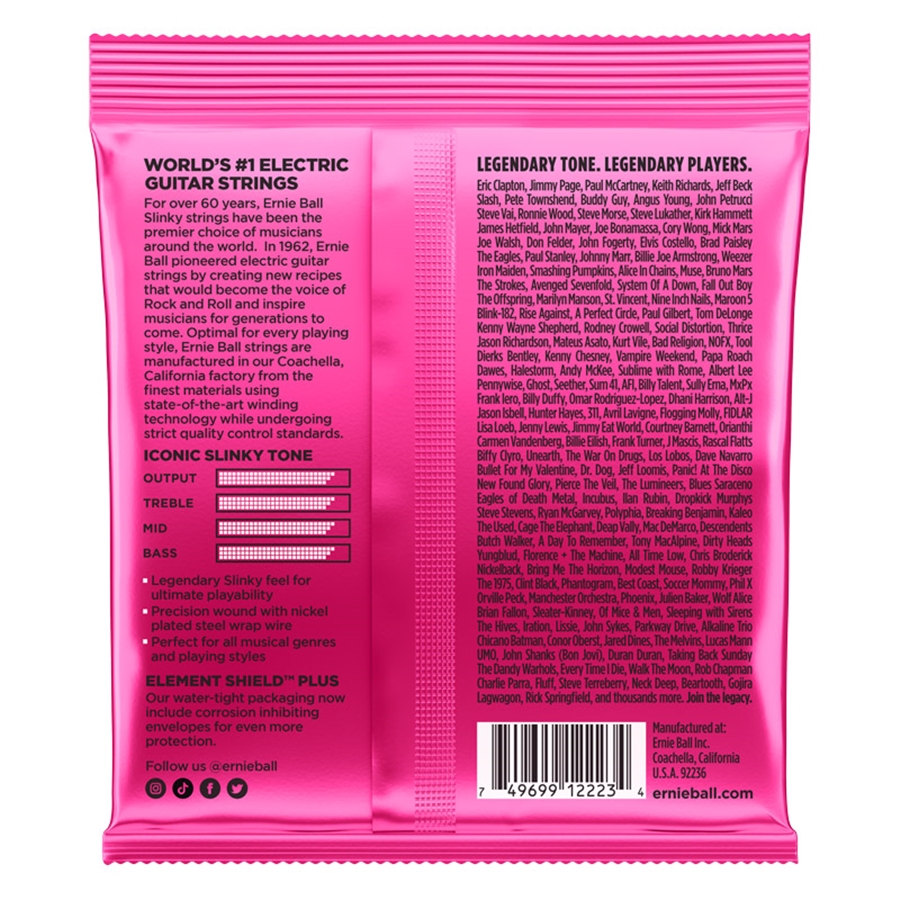 Ernie Ball 2223 Nickel Wound Super Slinky 9-42