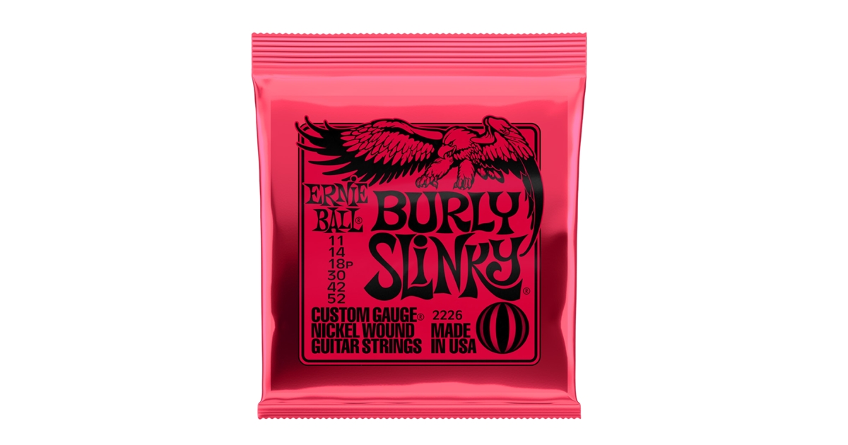 Ernie Ball 2226 Nickel wound Burly Slinky 11-52