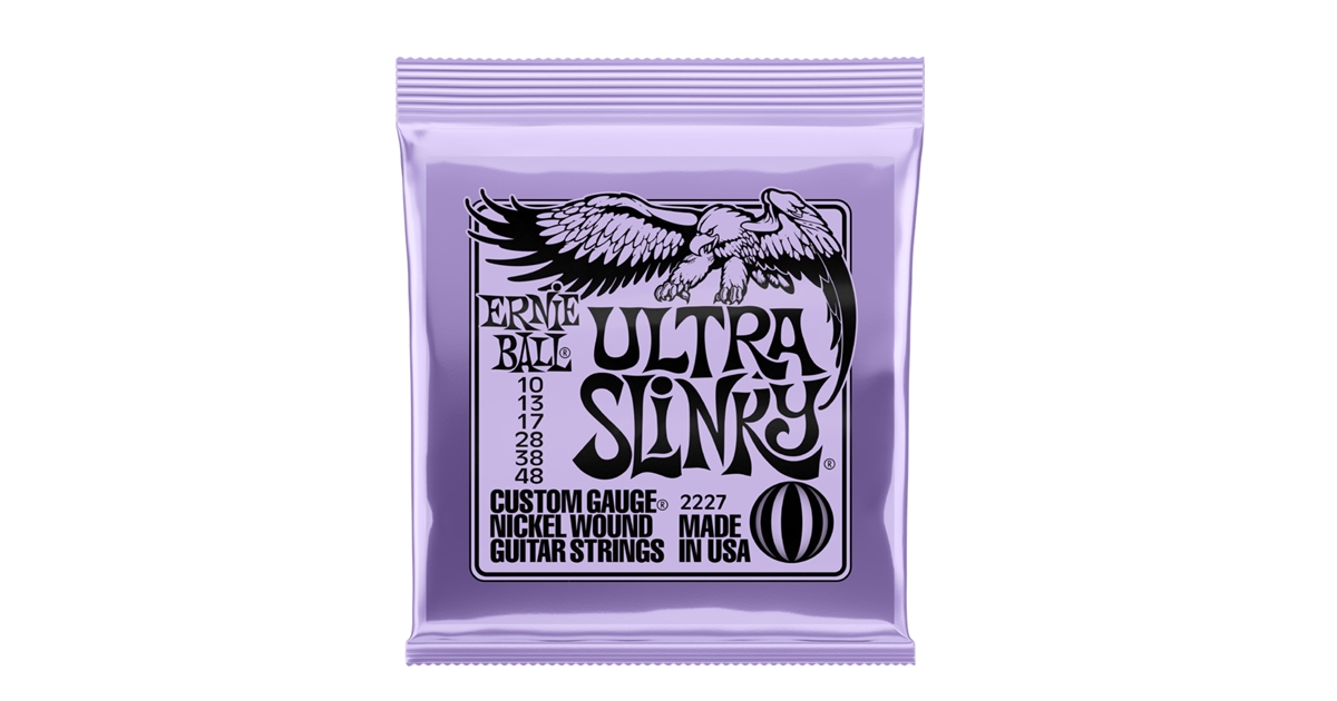 Ernie Ball 2227 Nickel Wound Ultra Slinky 10-48