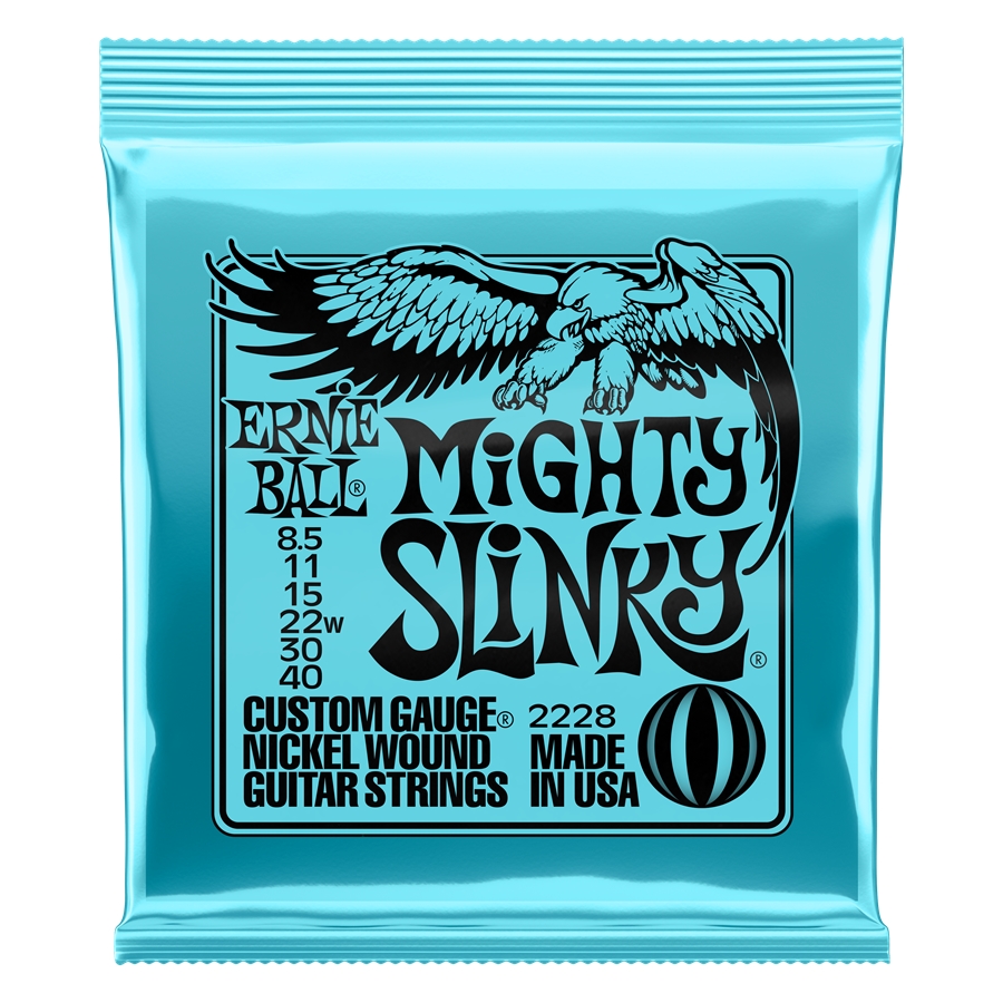 Ernie Ball 2228 Nickel Wound Mighty Slinky 8,5-40