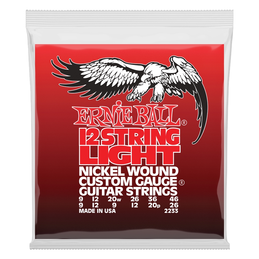 Ernie Ball 2233 Nickel Wound Custom Light Slinky 9-46