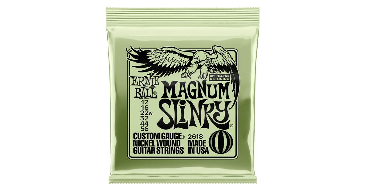 Ernie Ball 2618 Nickel Wound Magnum Slinky 12-56