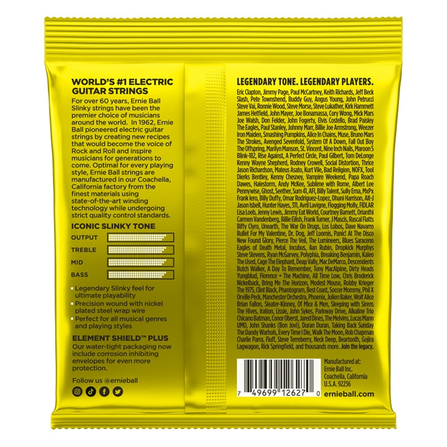 Ernie Ball 2627 Nickel Wound Beefy Slinky 11-54
