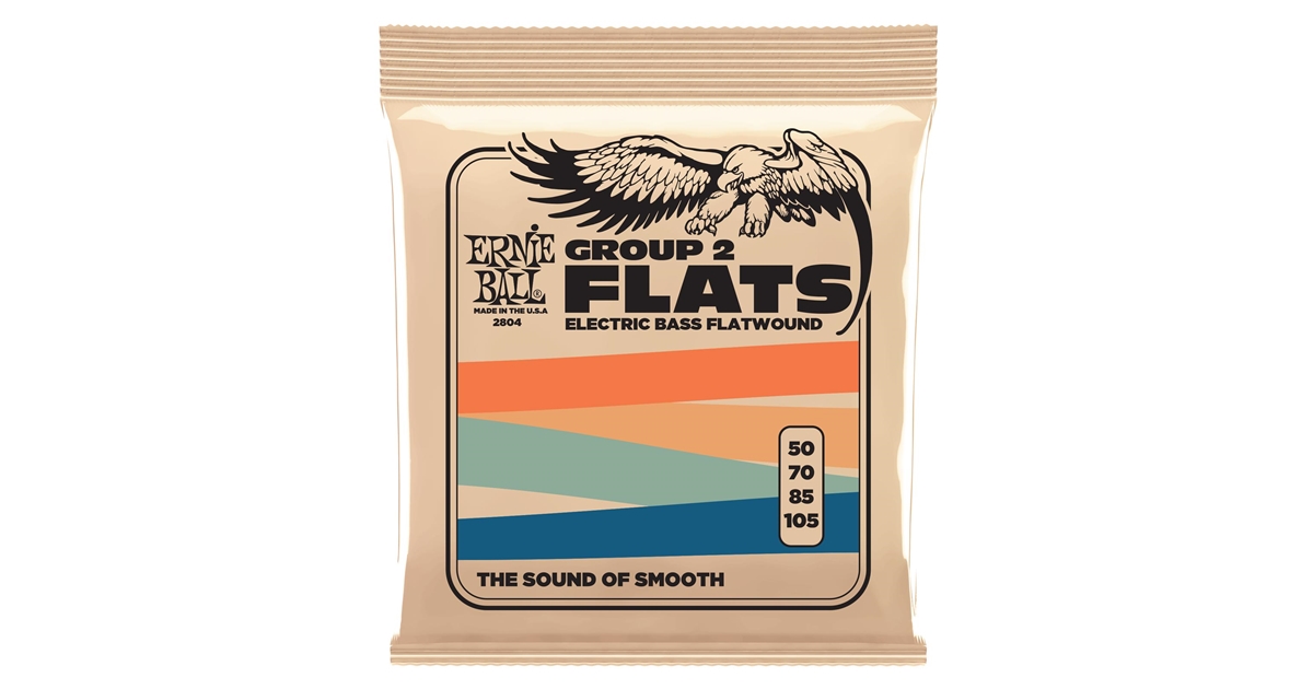 Ernie Ball 2804 Flatwound Group II 50-105