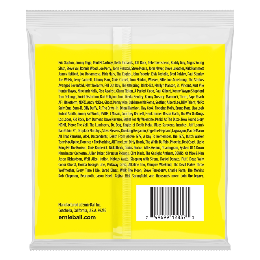 Ernie Ball 2837 Nickel Wound 6 corde Scala Corta 20-90