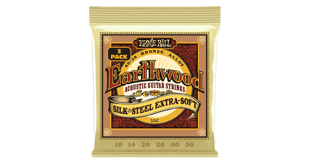 Ernie Ball 3047 Erthwd Silk and Steel Extra10 50