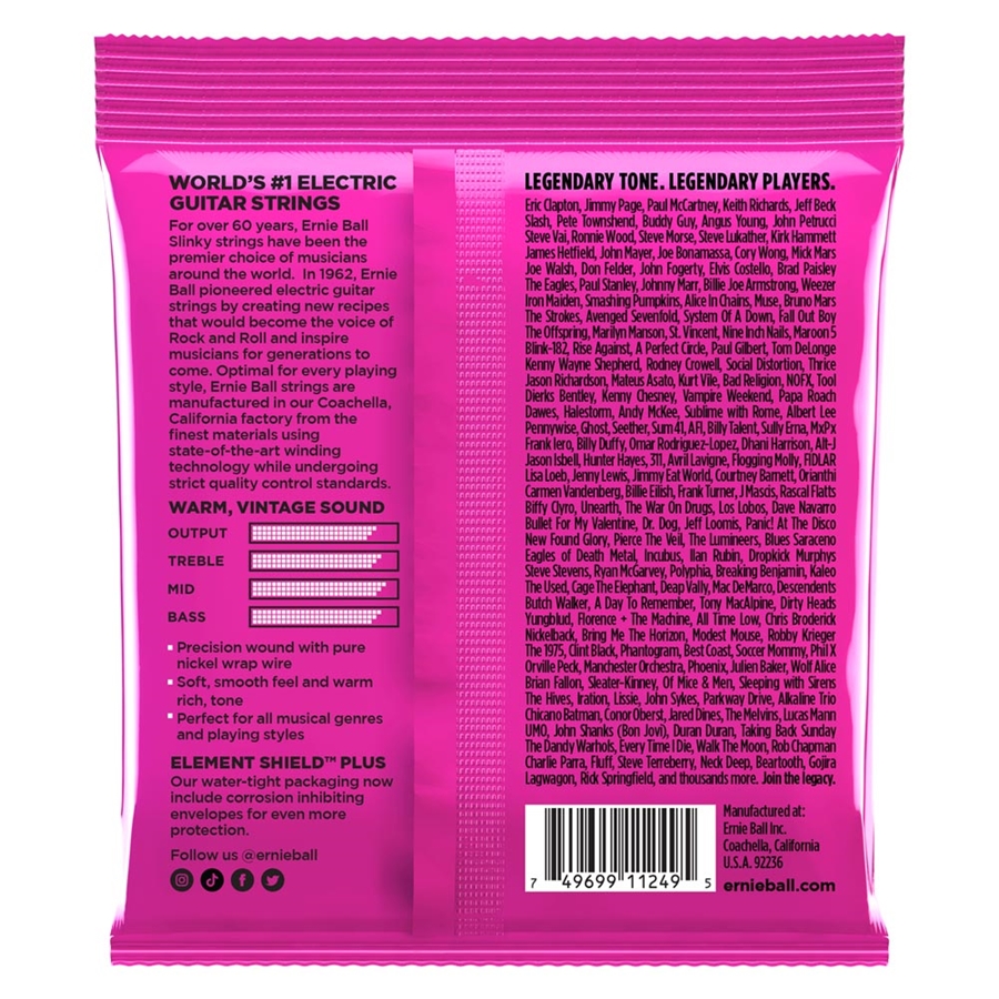 Ernie Ball 3253 Super Slinky Clas RnR 3 Pk 9 42