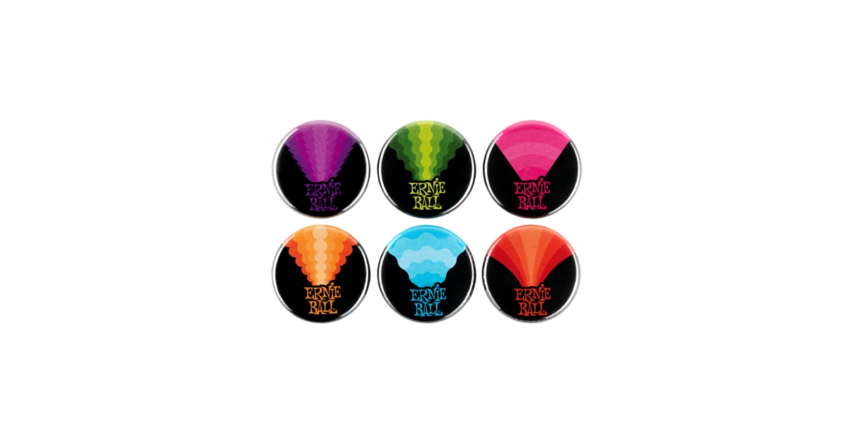 Ernie Ball 4008 Colors of RocknRoll 1 Buttons