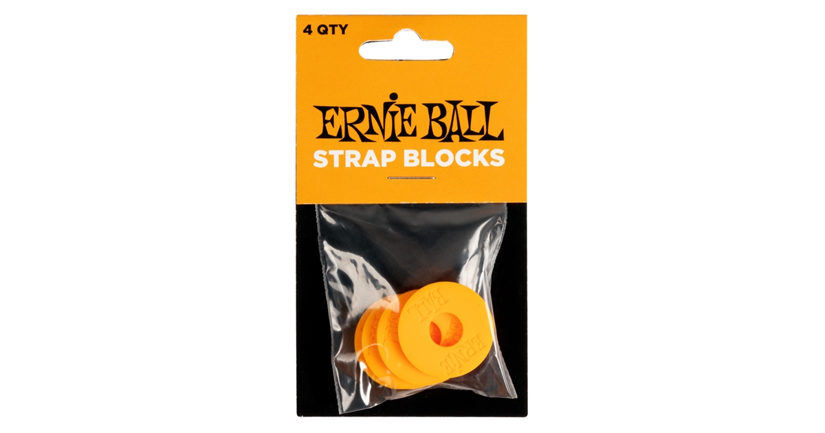 Ernie Ball 5621 Strap Blocks Orange