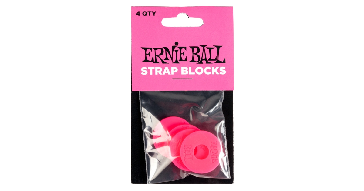 Ernie Ball 5623 Strap Blocks Pink