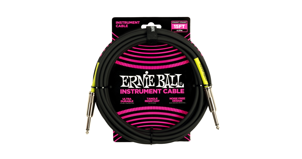 Ernie Ball 6399 PVC Straight Straight 4.5m