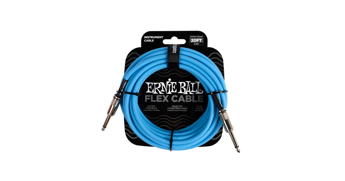 Ernie Ball 6417 Flex Cable Blue 6m