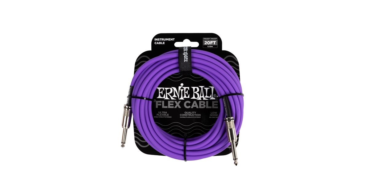 Ernie Ball 6420 Flex Cable Purple 6m