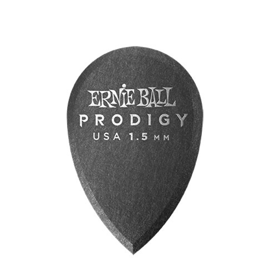 Ernie Ball 9330 Plettri Prodigy Teardrop Black 1,5 mm Busta 6