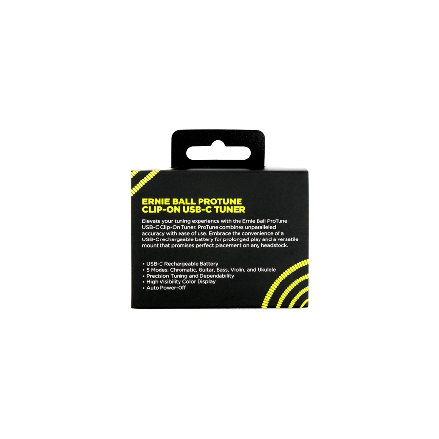 Ernie Ball 9627 Protune USB-C Clip-on Tuner