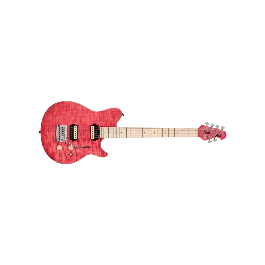 Sterling by MusicMan Axis AX3 Flame Maple Stain Pink