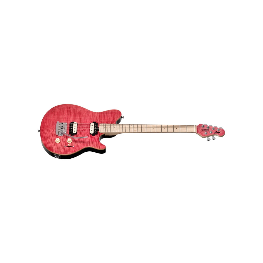 Sterling by MusicMan Axis AX3 Flame Maple Stain Pink