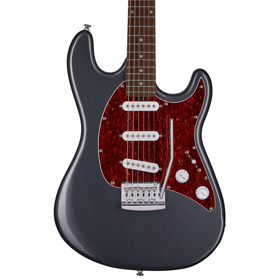Sterling by MusicMan Cutlass SSS Charcoal Frost
